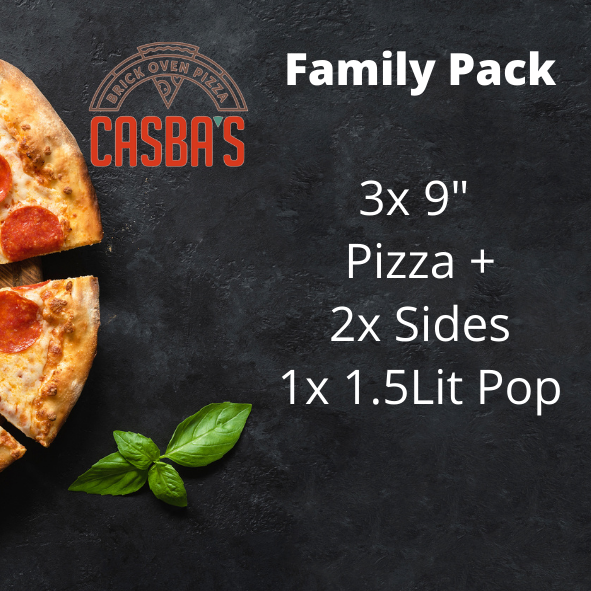 Online Ordering Casbas Pizza